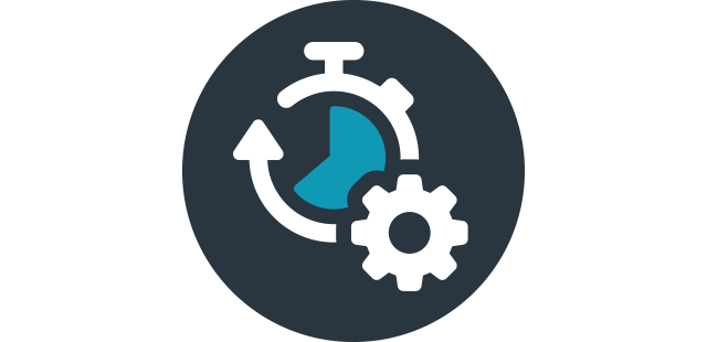 Tidtagarur för att visa tillgänglighet inom OEE och TAK
